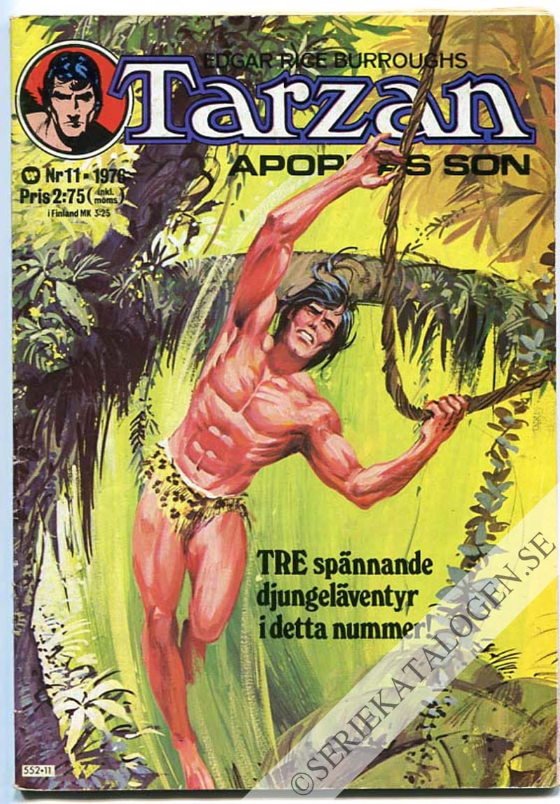 Framsida på Tarzan #11 (1976)