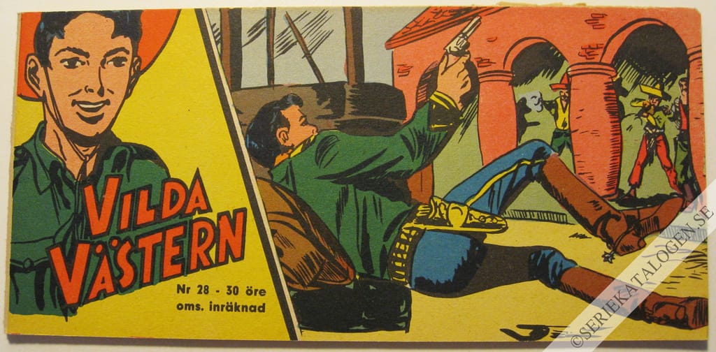 Framsida på Vilda Västern #28 (1960)