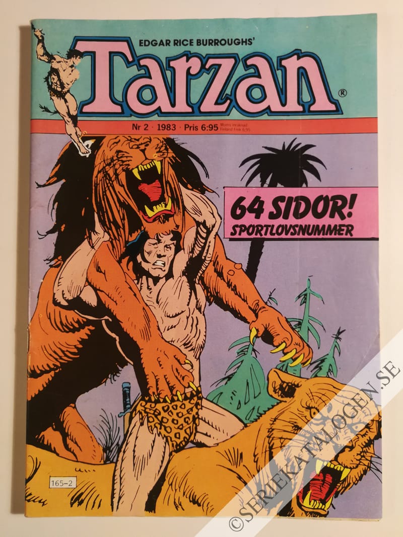 Framsida på Tarzan #2 (1983)