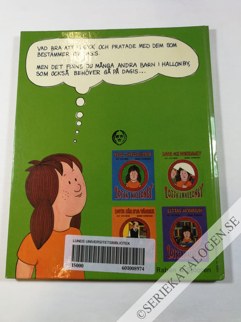 Baksida på Lotta och daghemmet (1975)