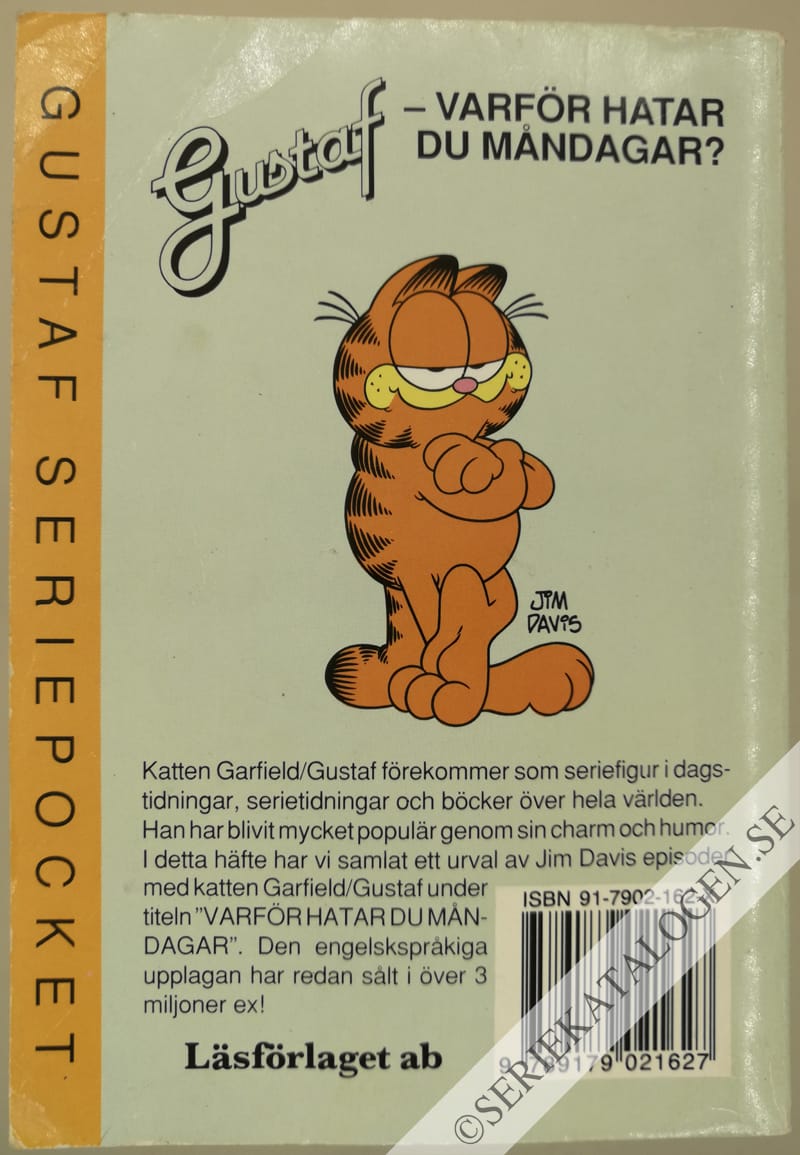 Baksida på Varför hatar du måndagar? (1991)