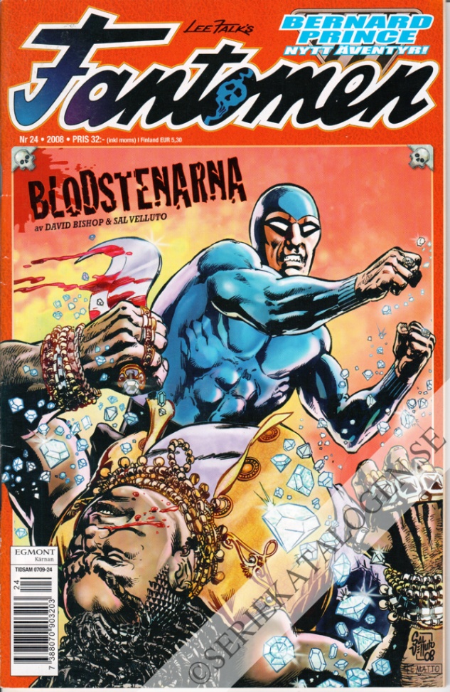 Framsida på Fantomen #24 (2008)
