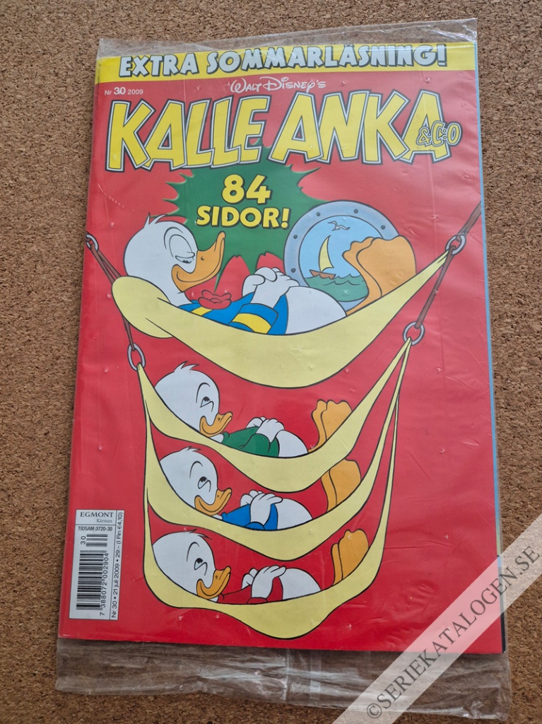 Framsida på Kalle Anka & C:o #30 (2009)