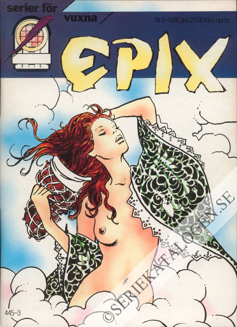 Framsida på Epix #3 (1986)