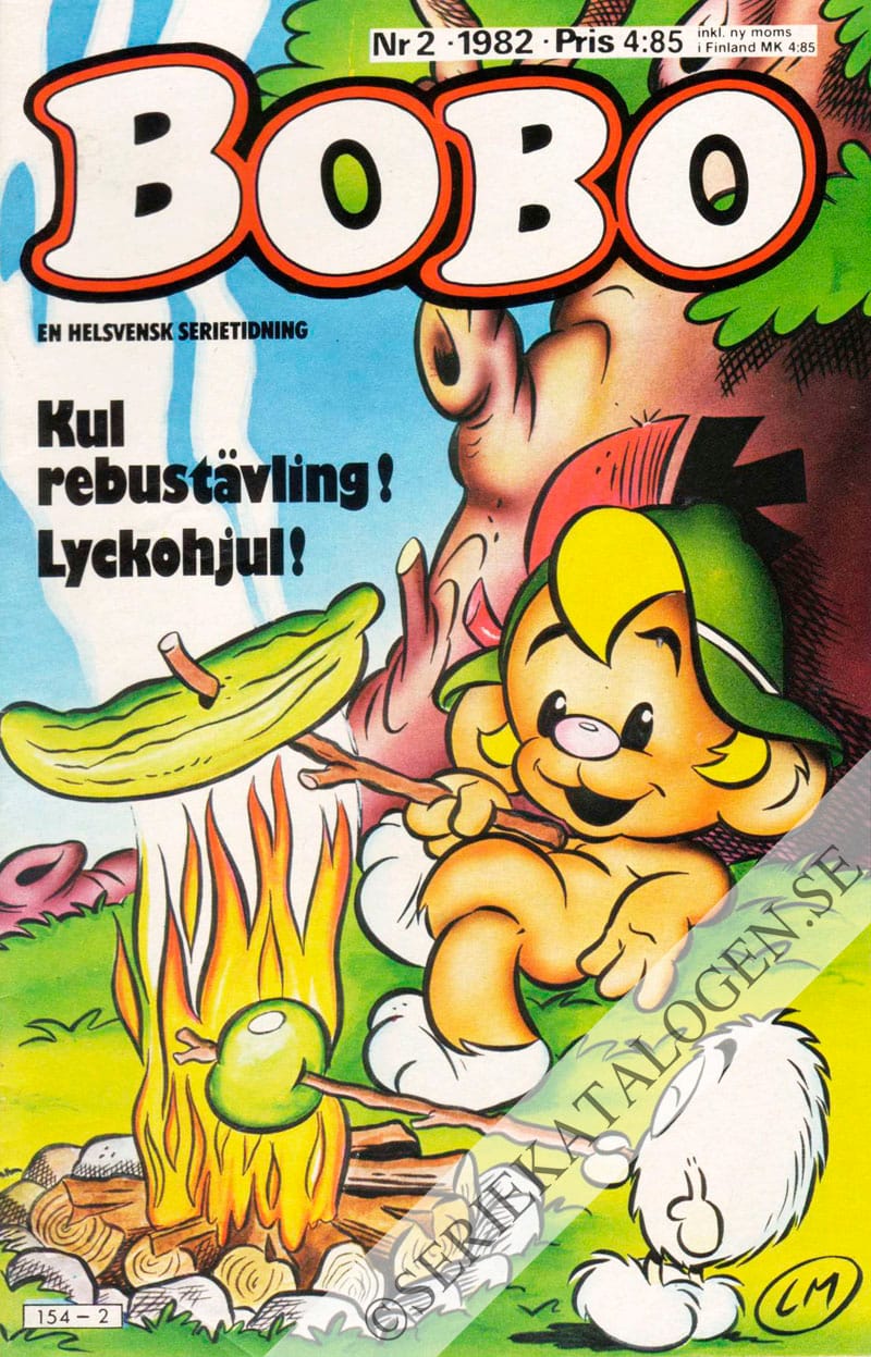 Framsida på Bobo #2 (1982)