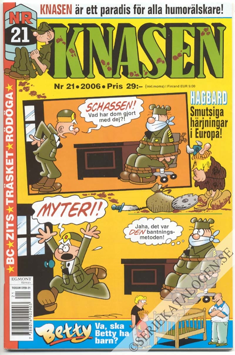 Framsida på Knasen #21 (2006)