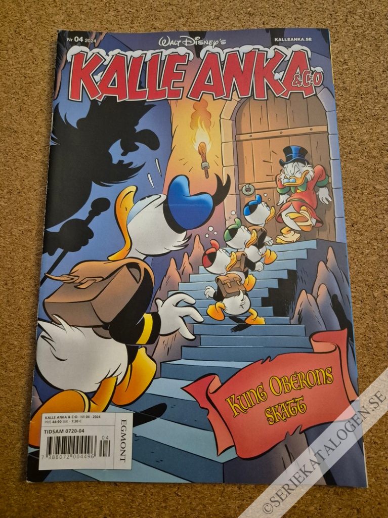 Framsida på Kalle Anka & C:o #4 (2024)