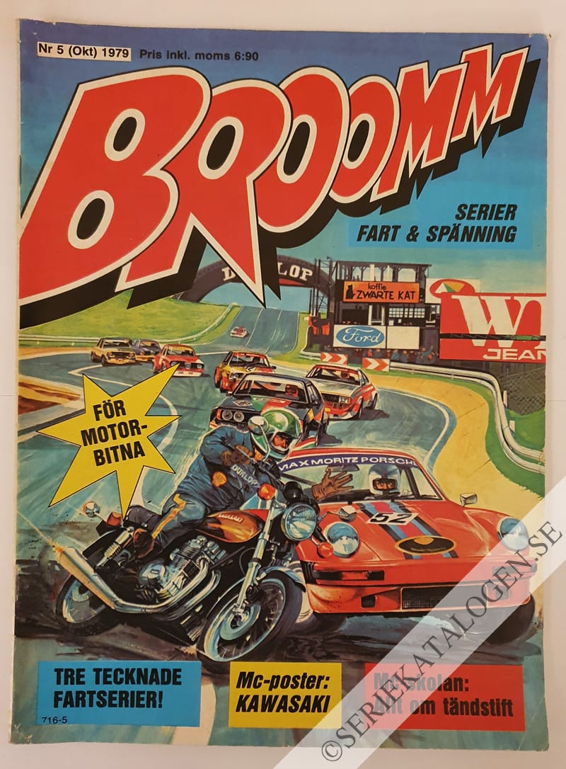 Framsida på Broomm #5 (1979)