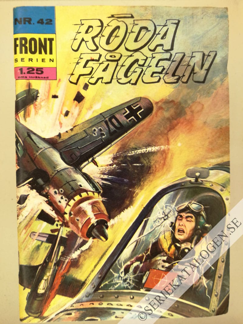 Framsida på Frontserien Röda fågeln (1968)