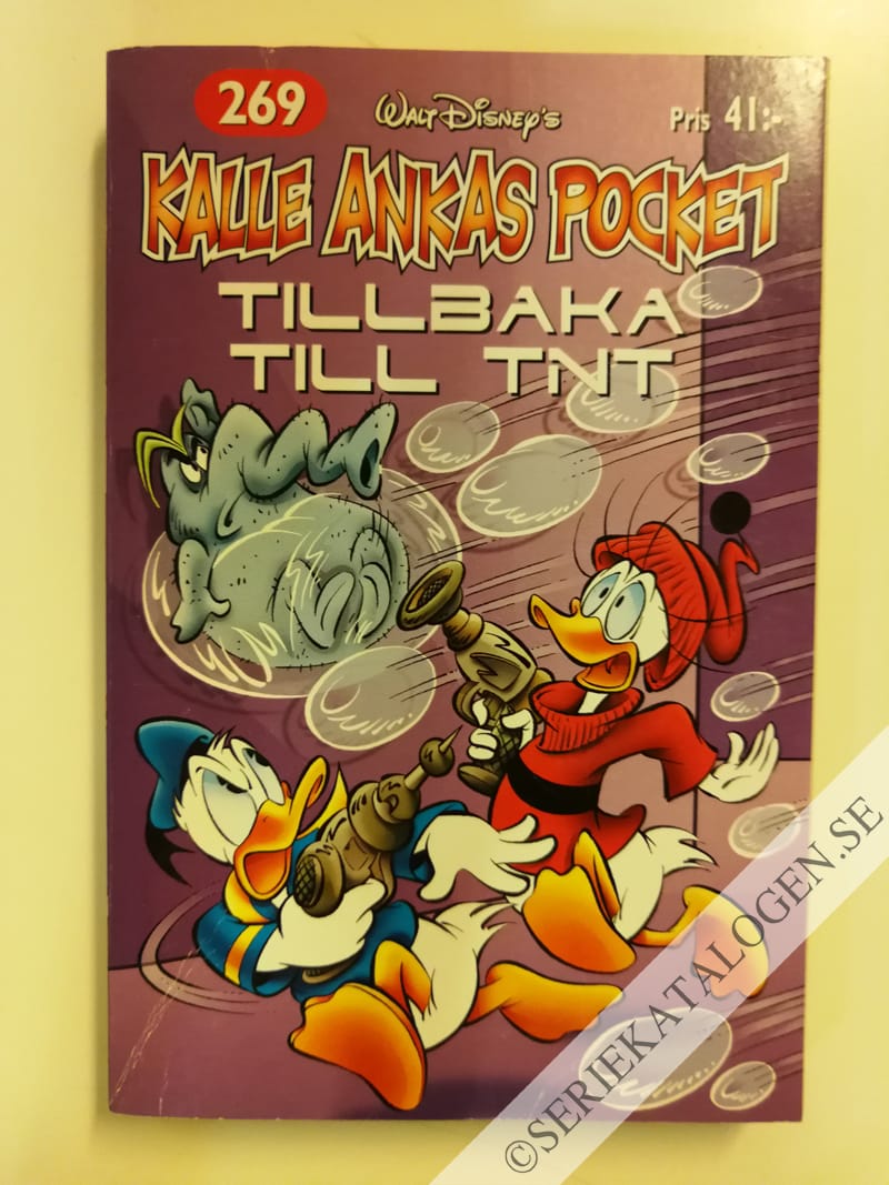 Framsida på Kalle Ankas pocket #269 - Tillbaka till TNT (2002)