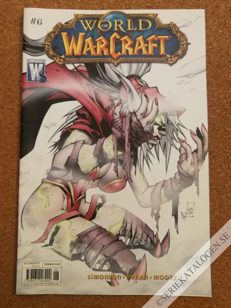 Framsida på World of Warcraft #6 (2008)