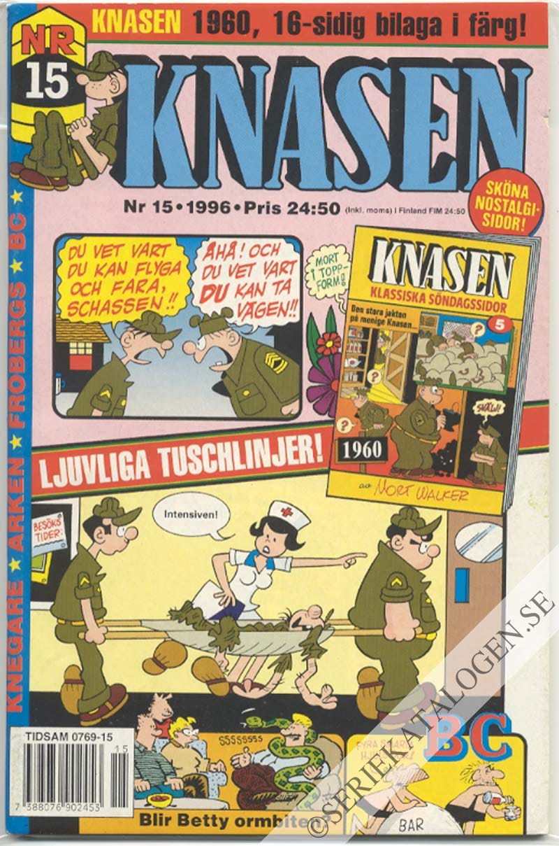 Framsida på Knasen #15 (1996)