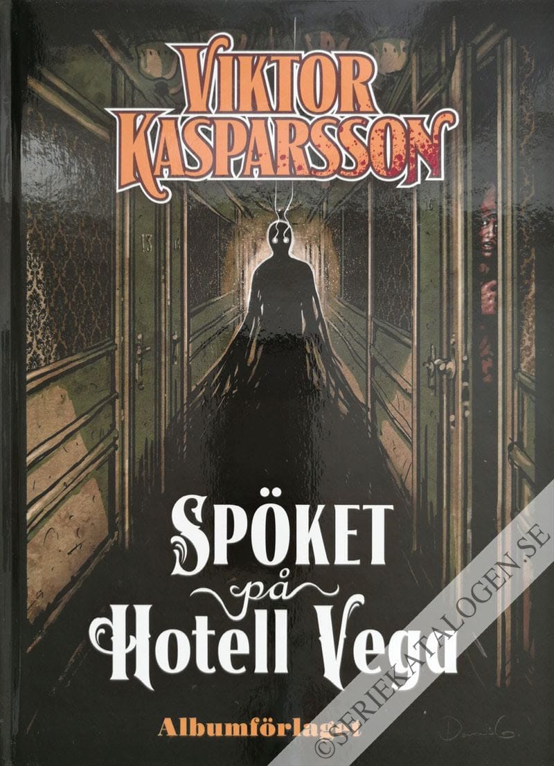 Framsida på Viktor Kasparsson Spöket på hotell Vega (2012)