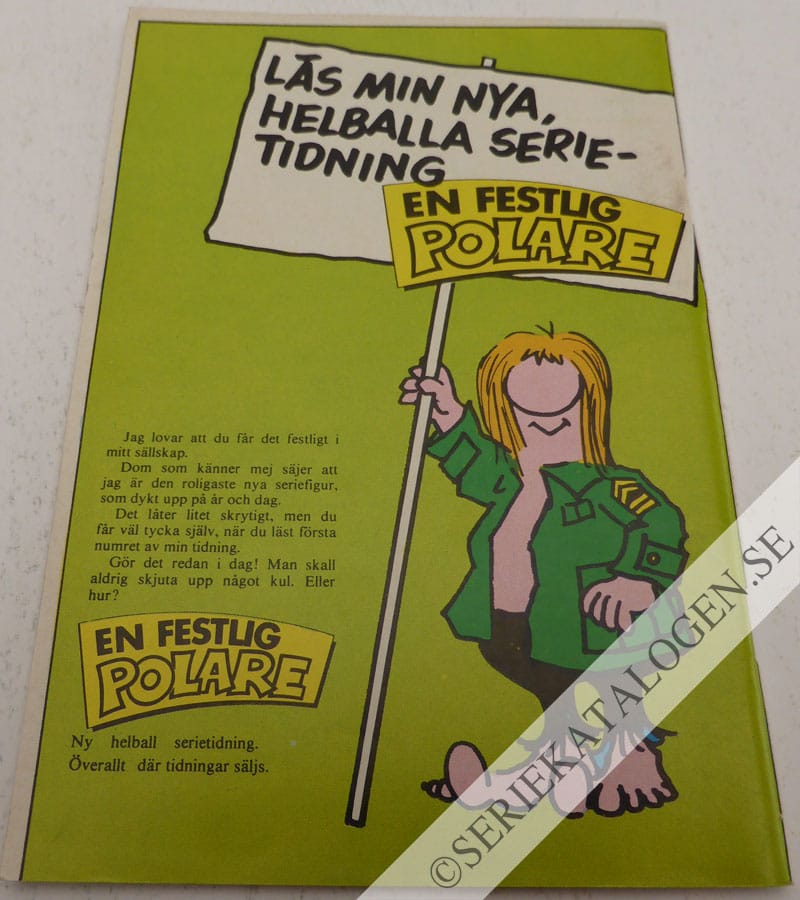 Baksida på Korpral Slim (1971)