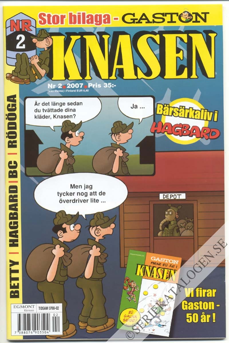 Framsida på Knasen #2 (2007)
