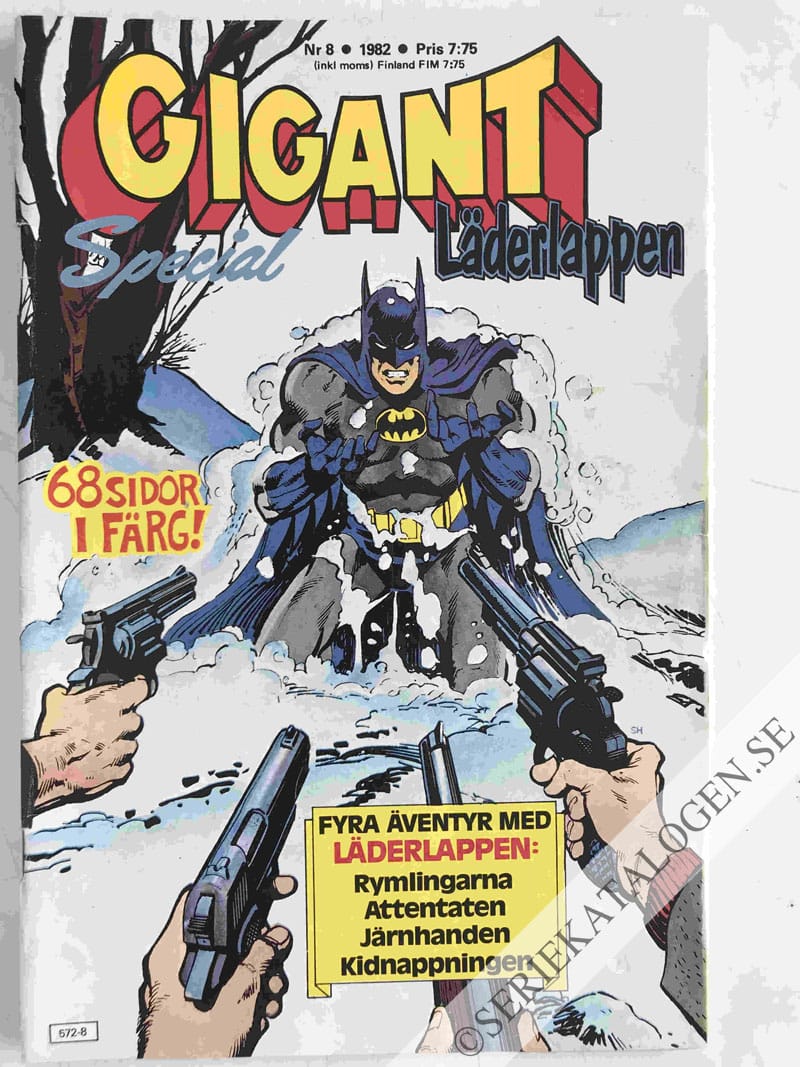 Framsida på Gigant #8 (1982)