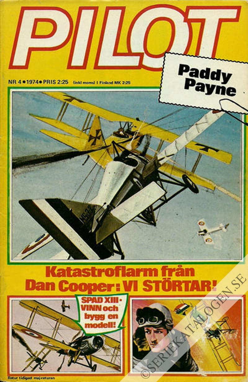 Framsida på Pilot-22 #4 (1974)