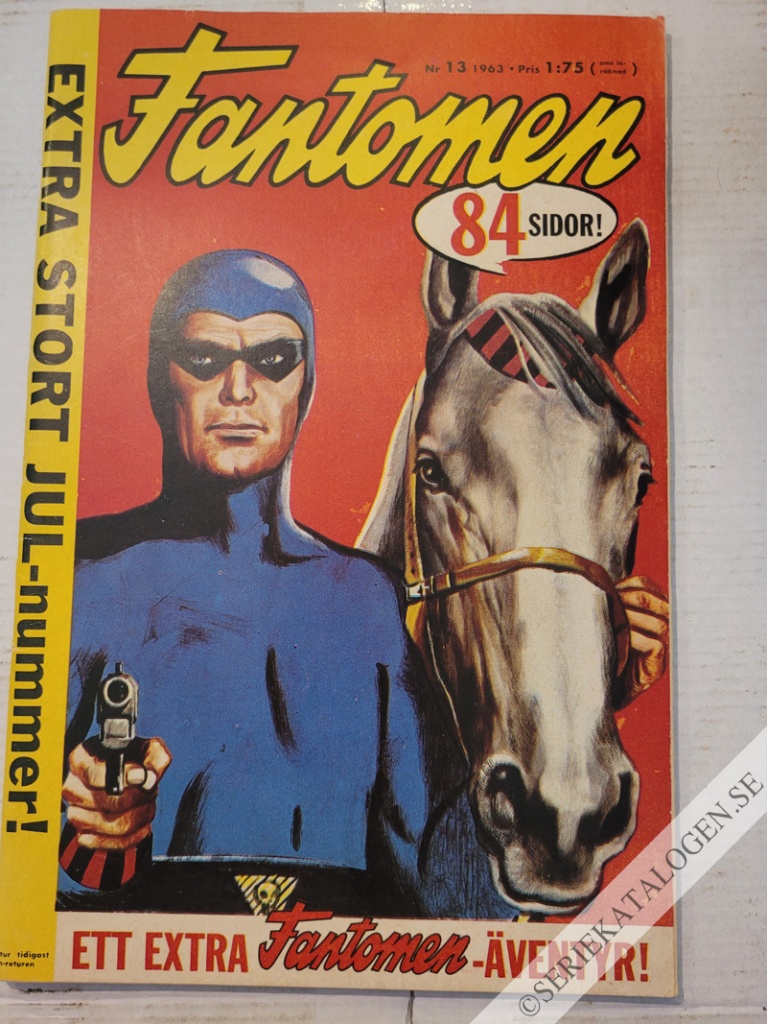 Framsida på Fantomen #13 (1963)