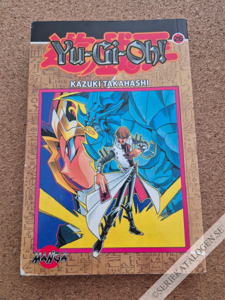 Framsida på Yu-Gi-Oh! #26 - Kampen mot framtiden (2008)