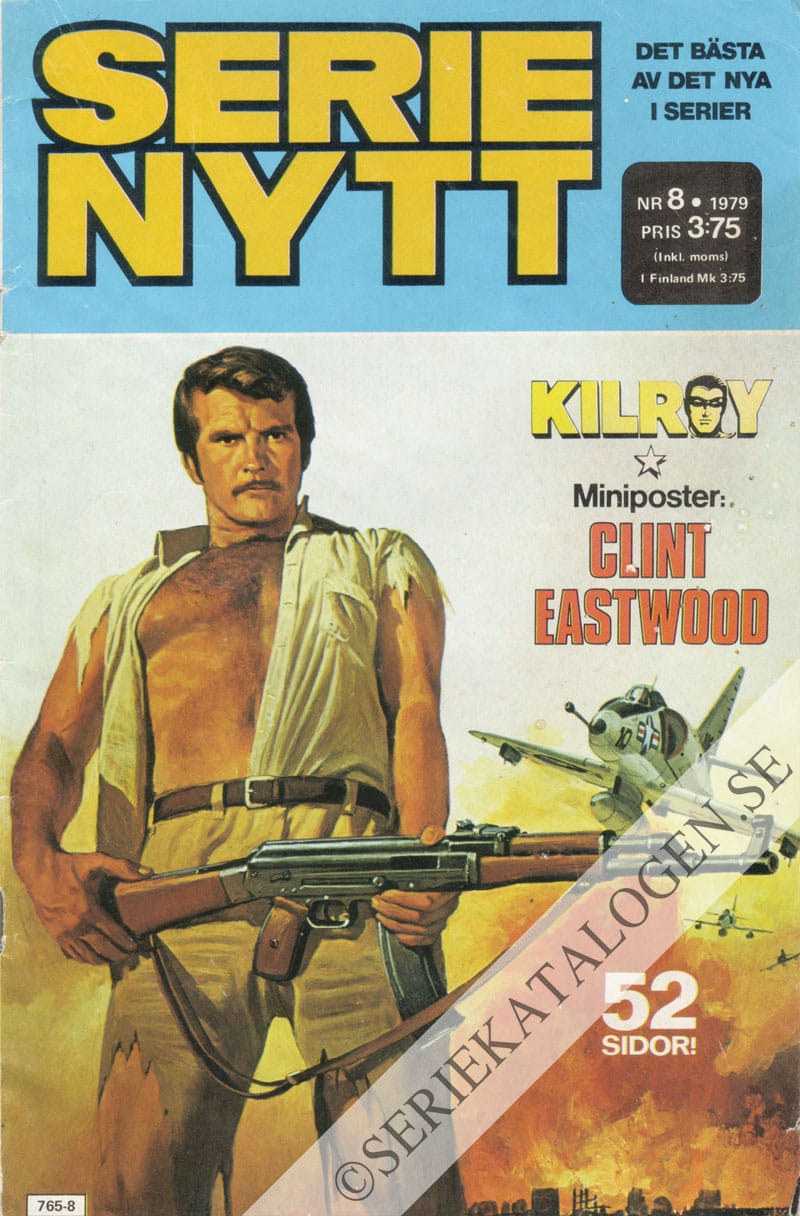 Framsida på Serie-Nytt #8 (1979)
