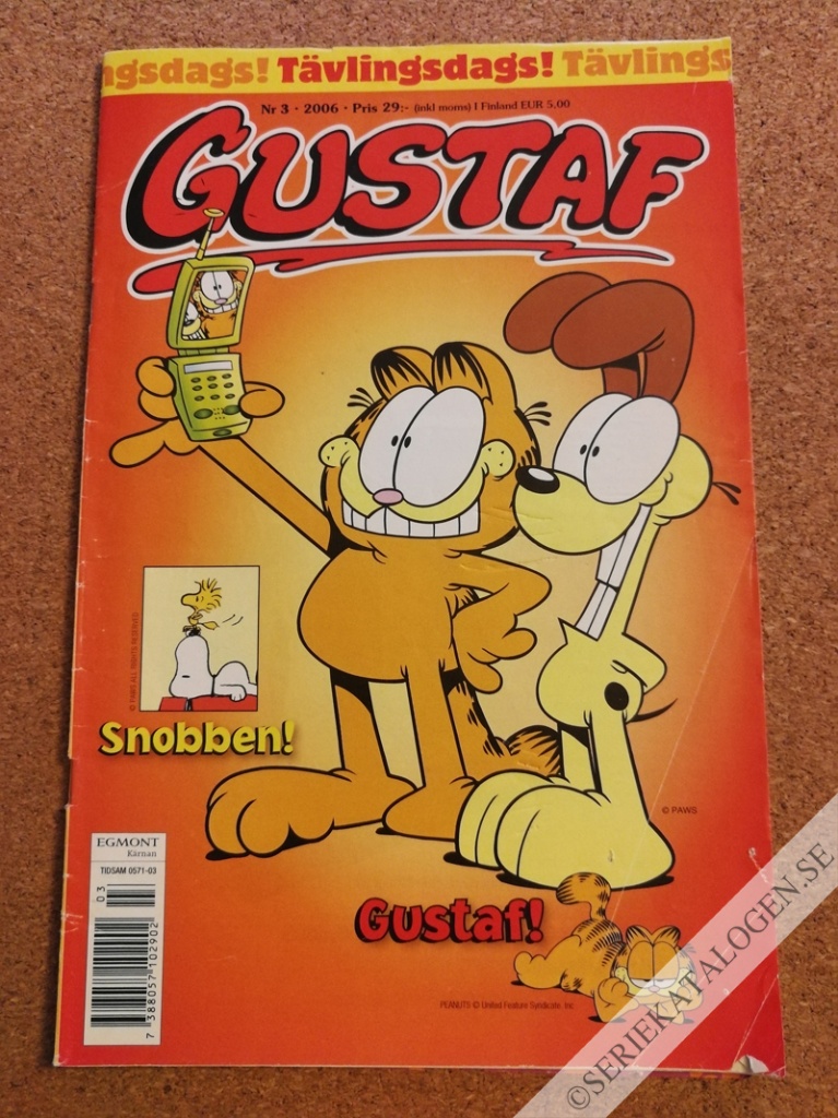 Framsida på Gustaf #3 (2006)