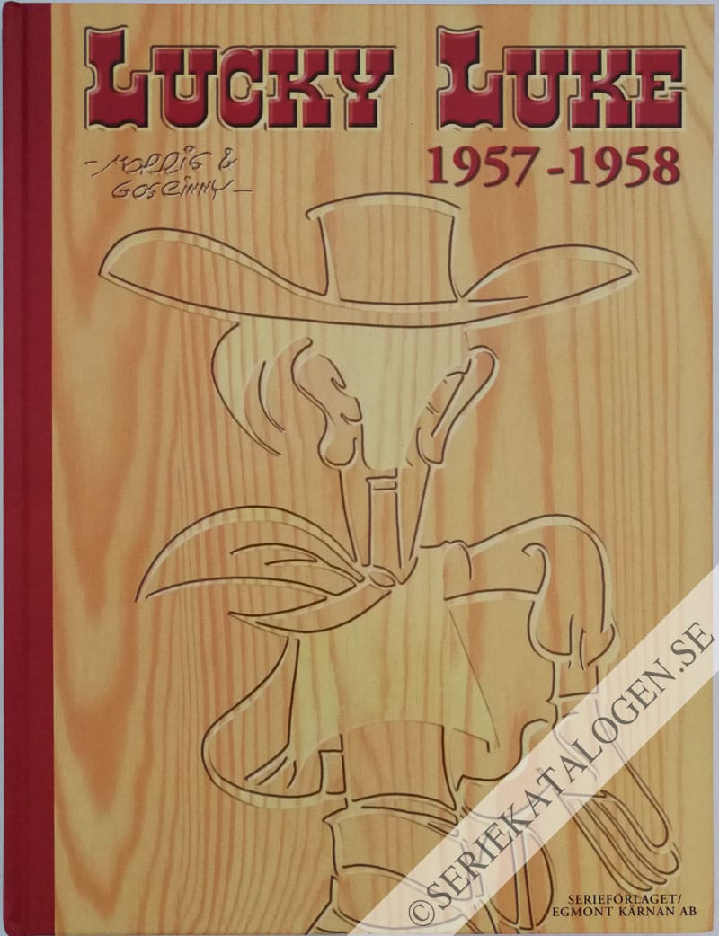 Framsida utan skyddsomslag på 1957-1958 (2003)