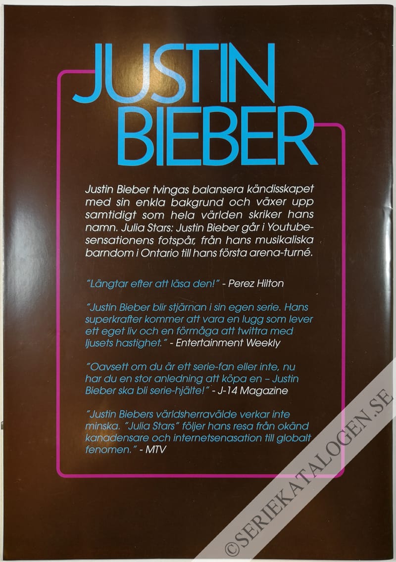 Baksida på Justin Bieber (2013)