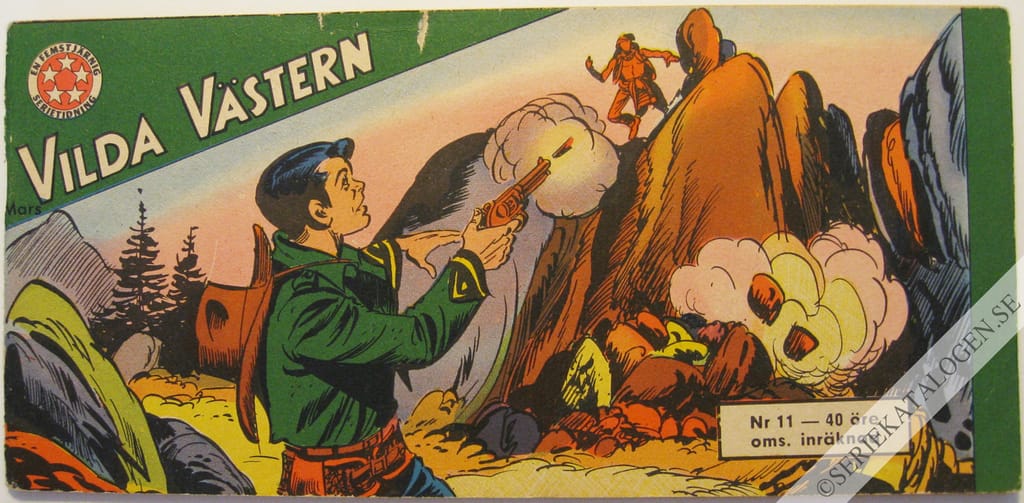 Framsida på Vilda Västern #11 (1966)