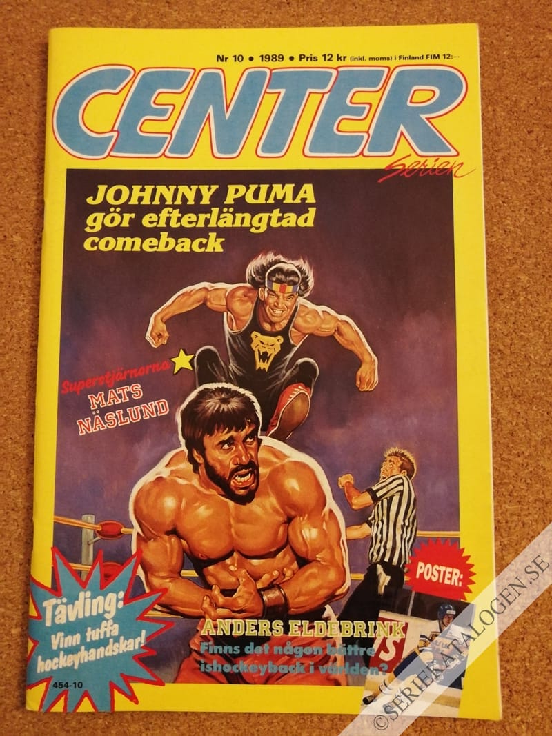 Framsida på Centerserien #10 (1989)