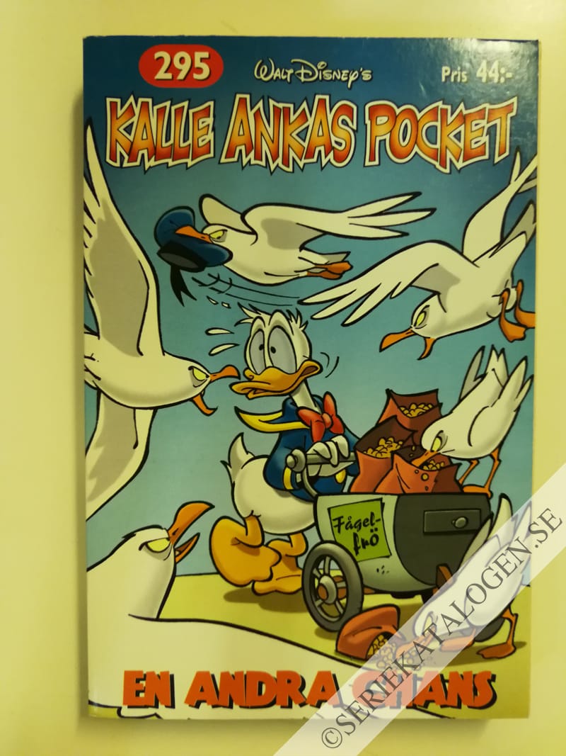 Framsida på Kalle Ankas pocket #295 - En andra chans (2004)