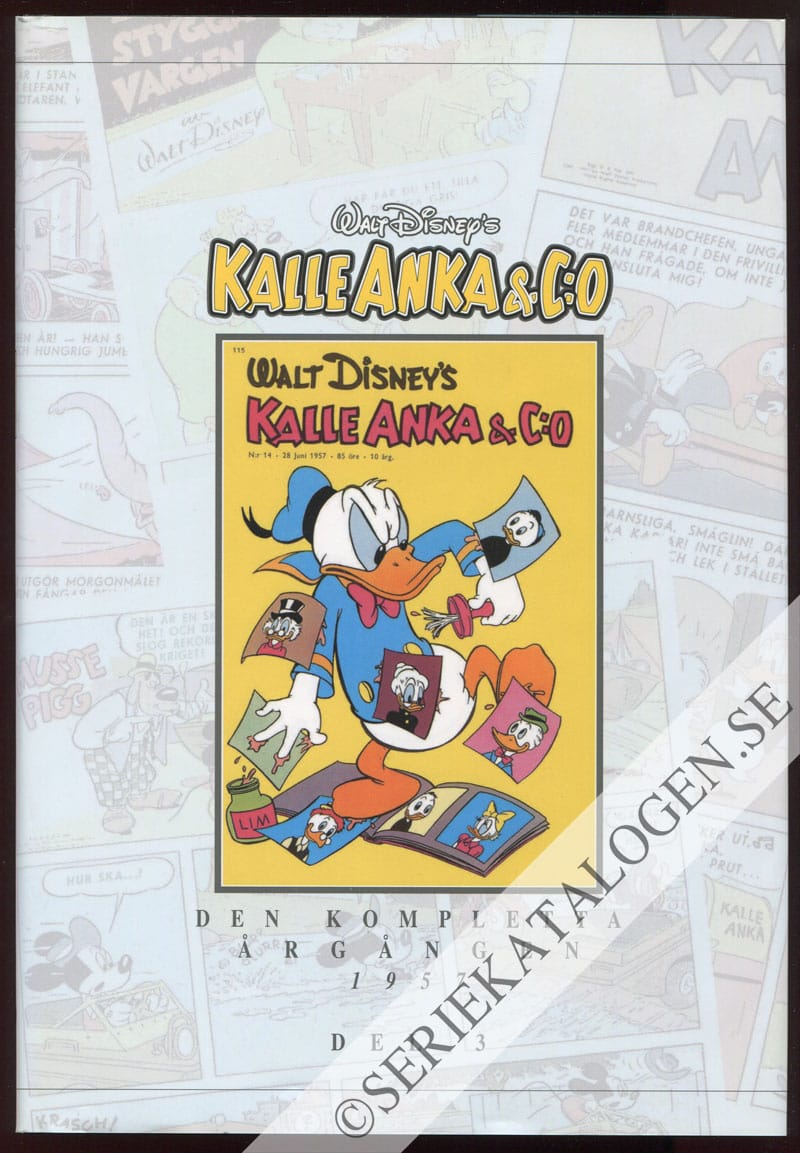 Framsida på Kalle Anka & C:o - den kompletta årgången 1957 del 3 (2003)