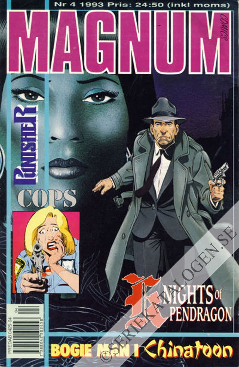 Framsida på Magnum comics #4 (1993)