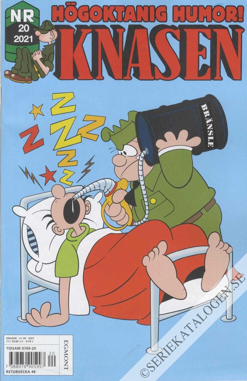 Framsida på Knasen #20 (2021)