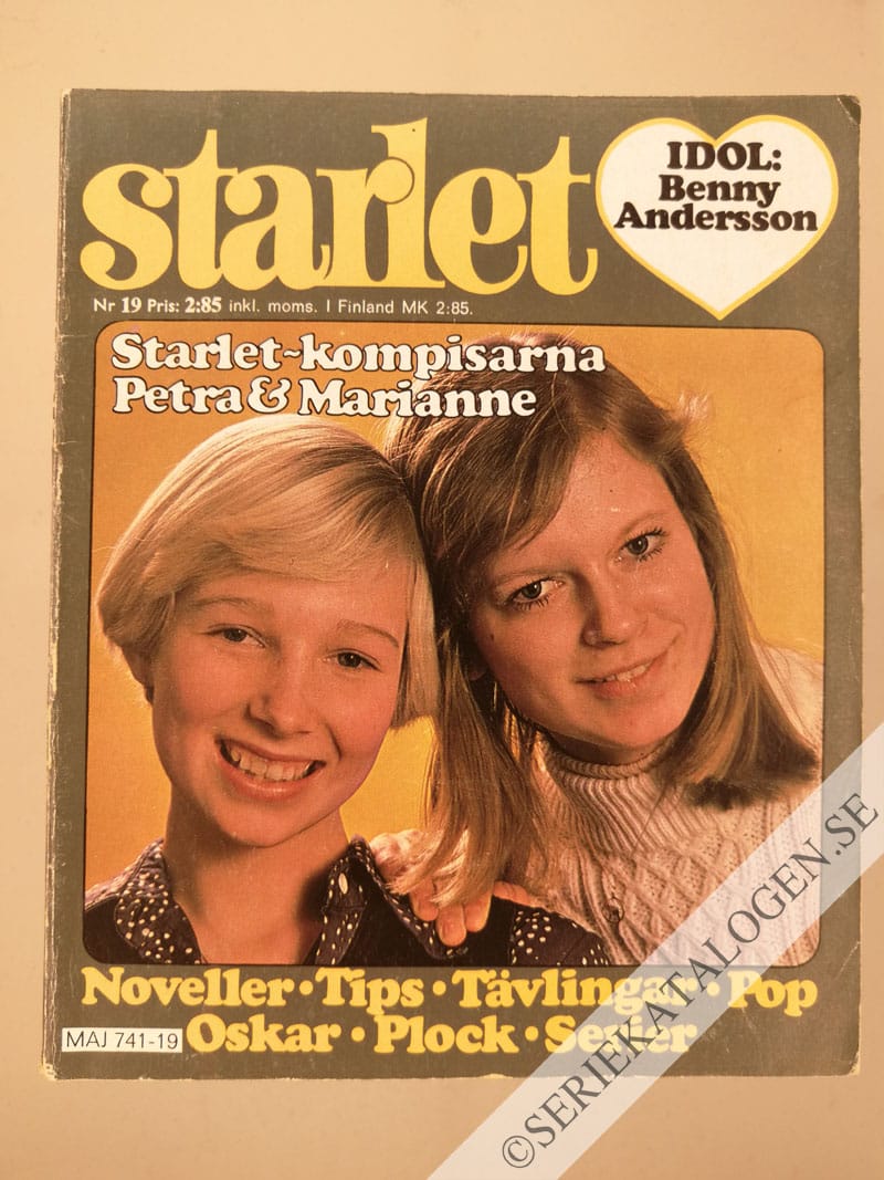 Framsida på Starlet #19 (1977)