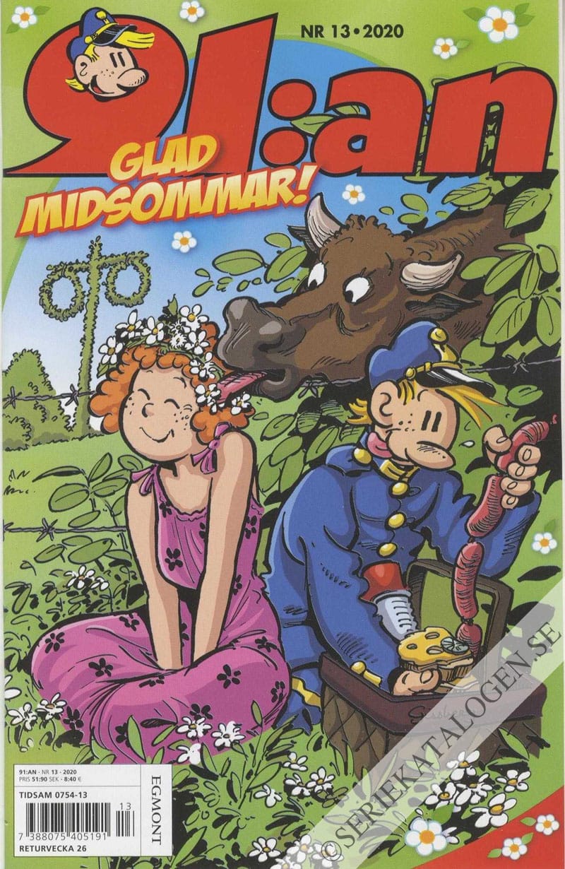 Framsida på 91:an #13 (2020)