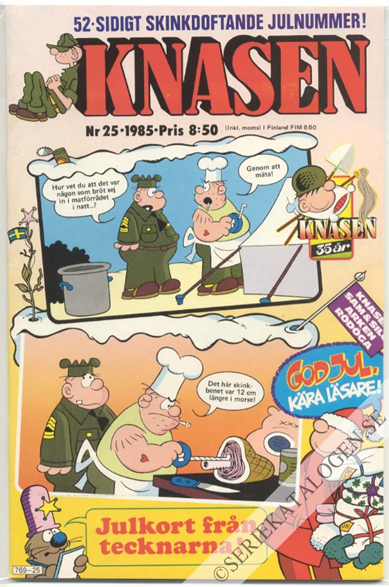 Framsida på Knasen #25 (1985)