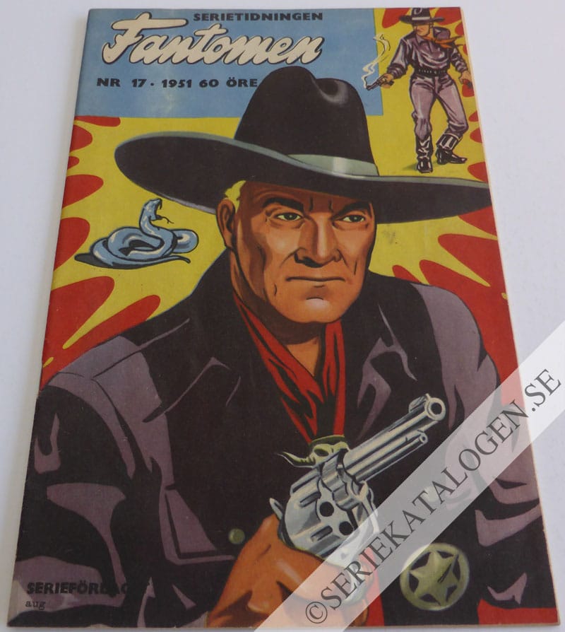 Framsida på Fantomen #17 (1951)