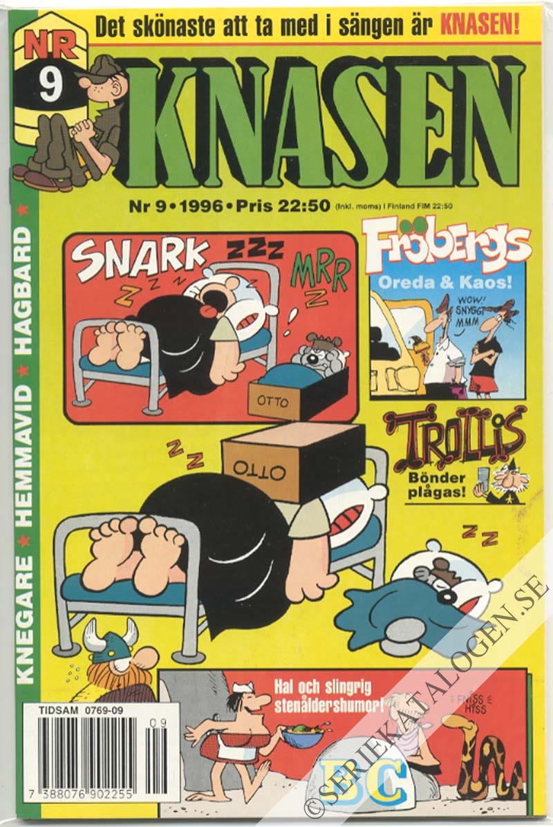 Framsida på Knasen #9 (1996)