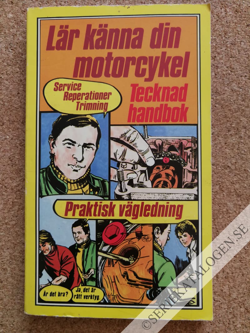 Framsida på Lär känna din... Lär känna din motorcykel (1982)