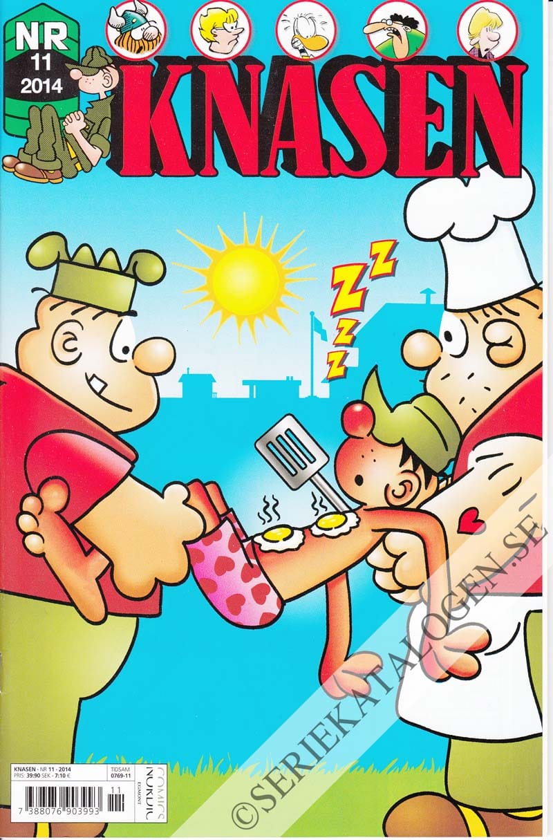 Framsida på Knasen #11 (2014)