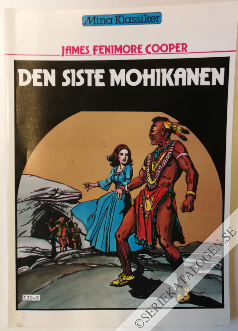 Framsida på Mina klassiker Den siste mohikanen (1979)