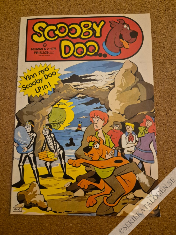 Framsida på Scooby Doo #2 (1976)