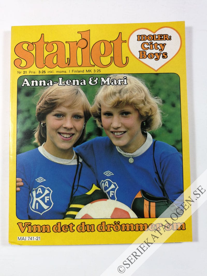 Framsida på Starlet #21 (1979)