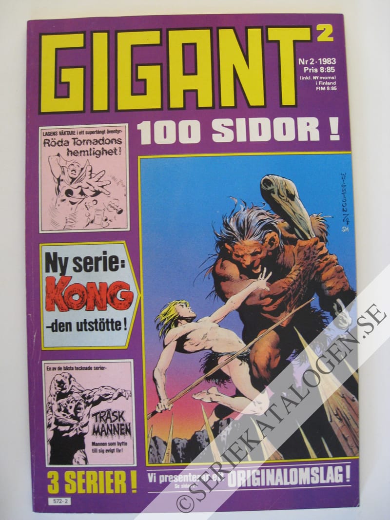 Framsida på Gigant #2 (1983)