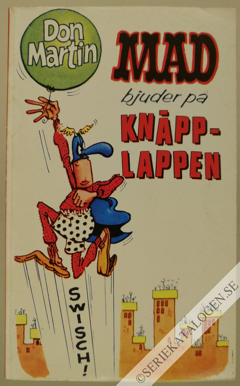 Framsida på MAD bjuder på Knäpplappen (1974)