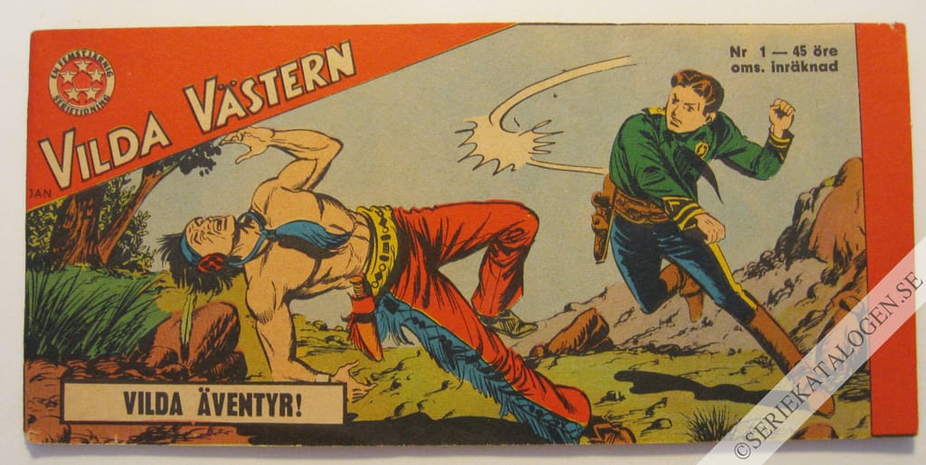 Framsida på Vilda Västern #1 (1967)