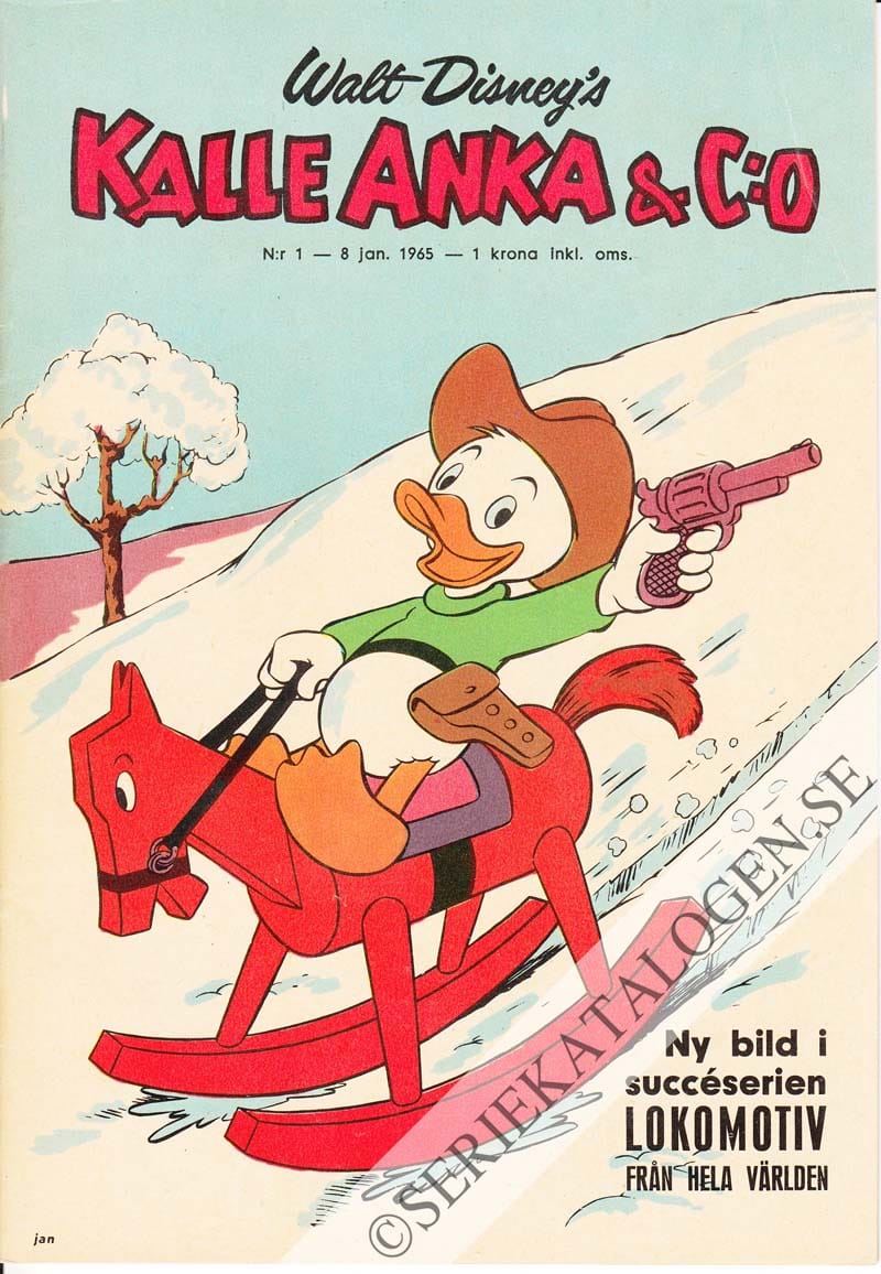 Framsida på Kalle Anka & C:o #1 (1965)