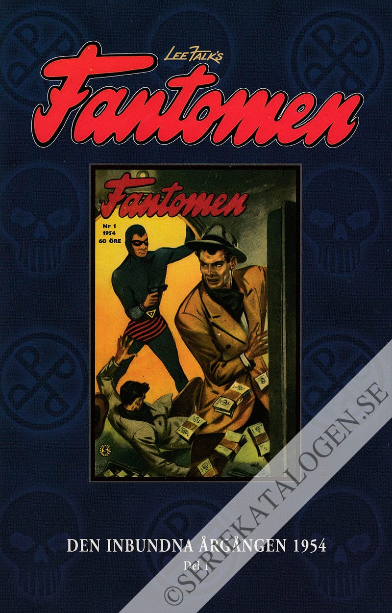Framsida på Fantomen - den inbundna årgången 1954 del1 (2006)