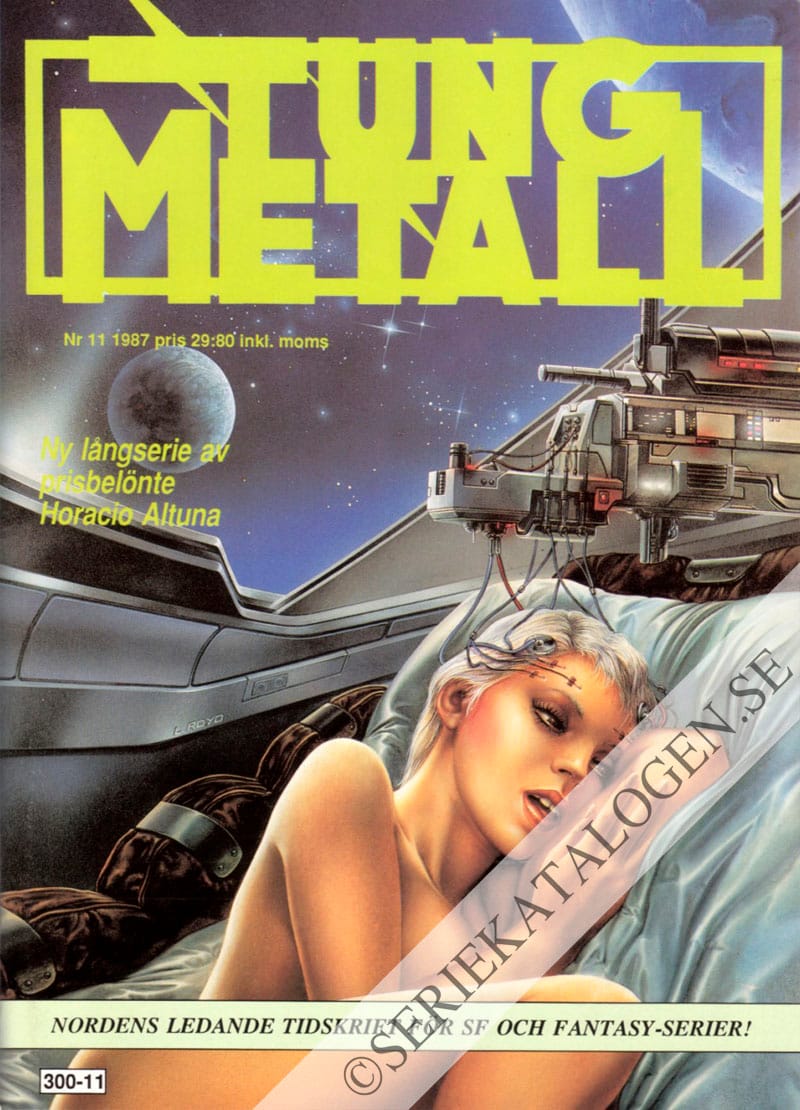 Framsida på Tung metall #11 (1987)