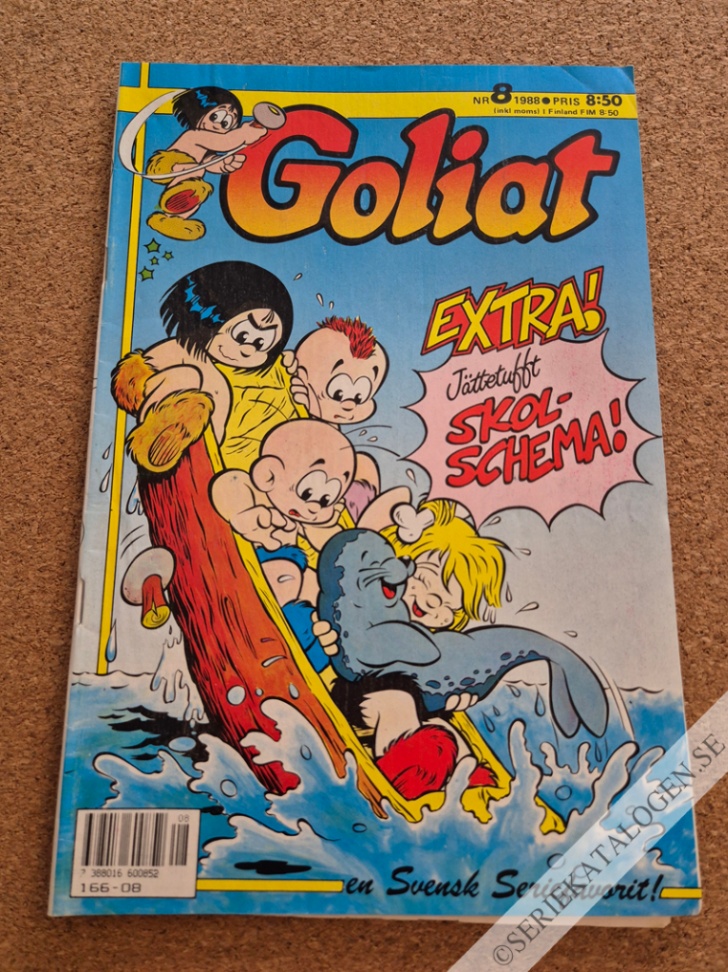 Framsida på Goliat #8 (1988)